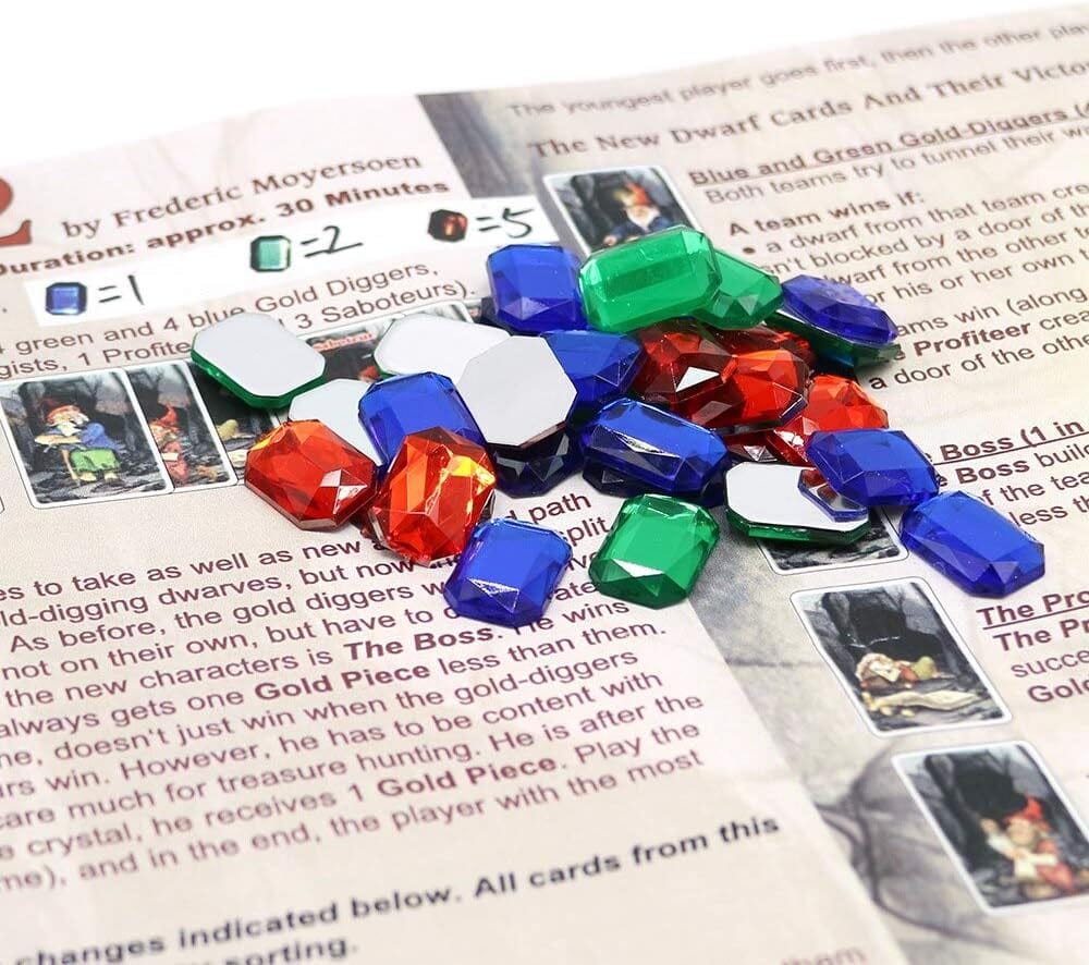 Saboteur Card Game - Dwarves, gold mining, stealing Sabos and multi player family fun game