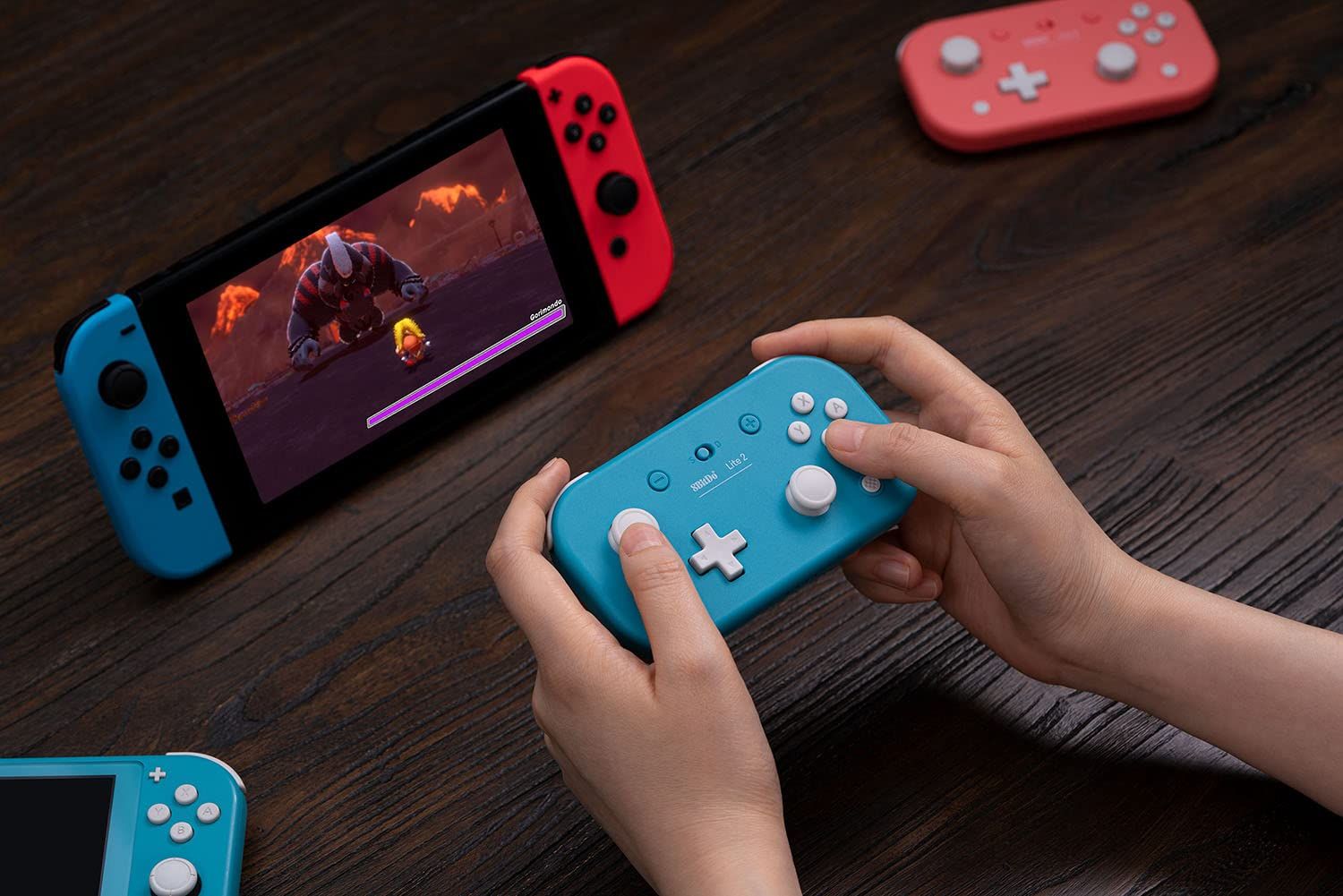 8Bitdo Lite 2 Wireless Bluetooth Controller - Motion Controls, Joysticks & Triggers -Switch, Android & Raspberry Pi