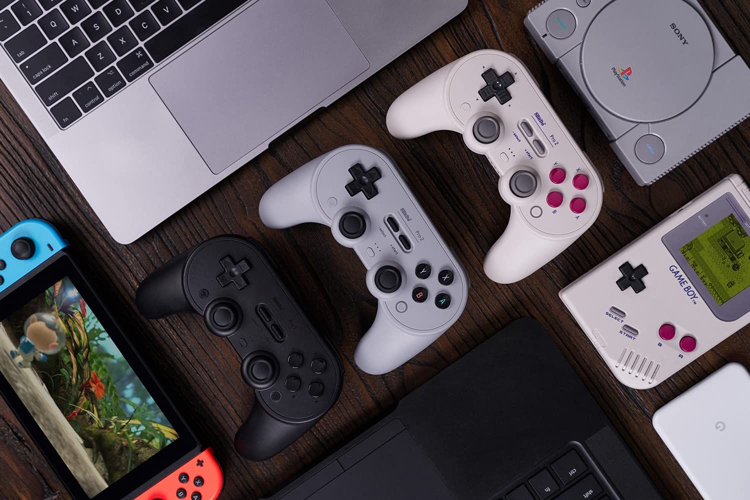 8BitDo Pro 2 Controller for Switch, Windows, Steam Deck & Raspberry Pi - Wired & Bluetooth Wireless Available