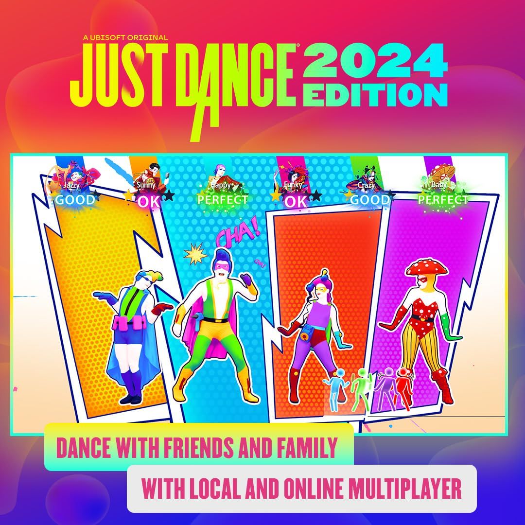 Just Dance 2024 Edition - Standard - Nintendo Switch Fun Multiplayer Dance Game