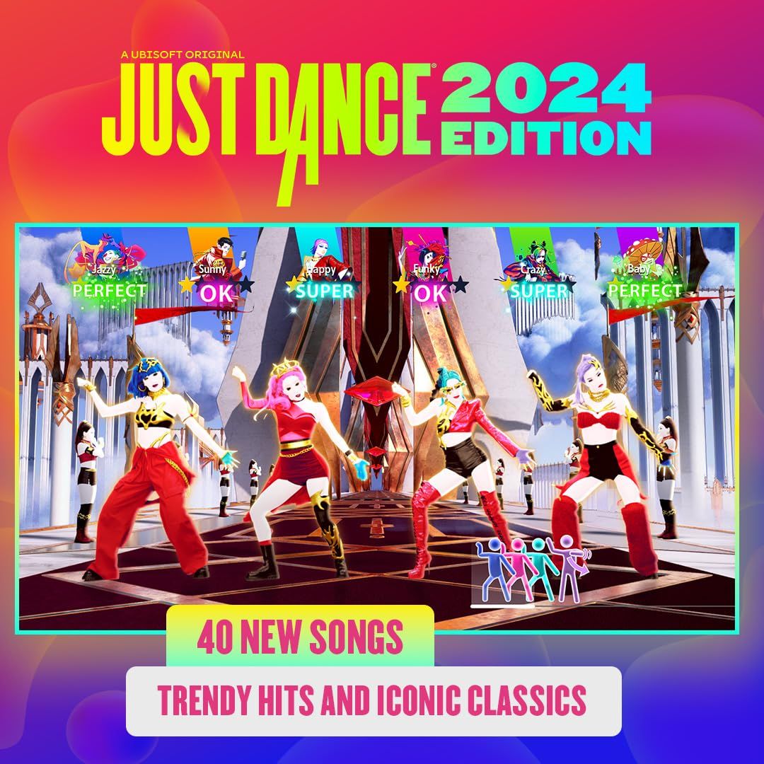 Just Dance 2024 Edition - Standard - Nintendo Switch Fun Multiplayer Dance Game