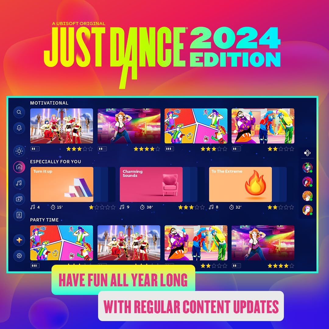 Just Dance 2024 Edition - Standard - Nintendo Switch Fun Multiplayer Dance Game