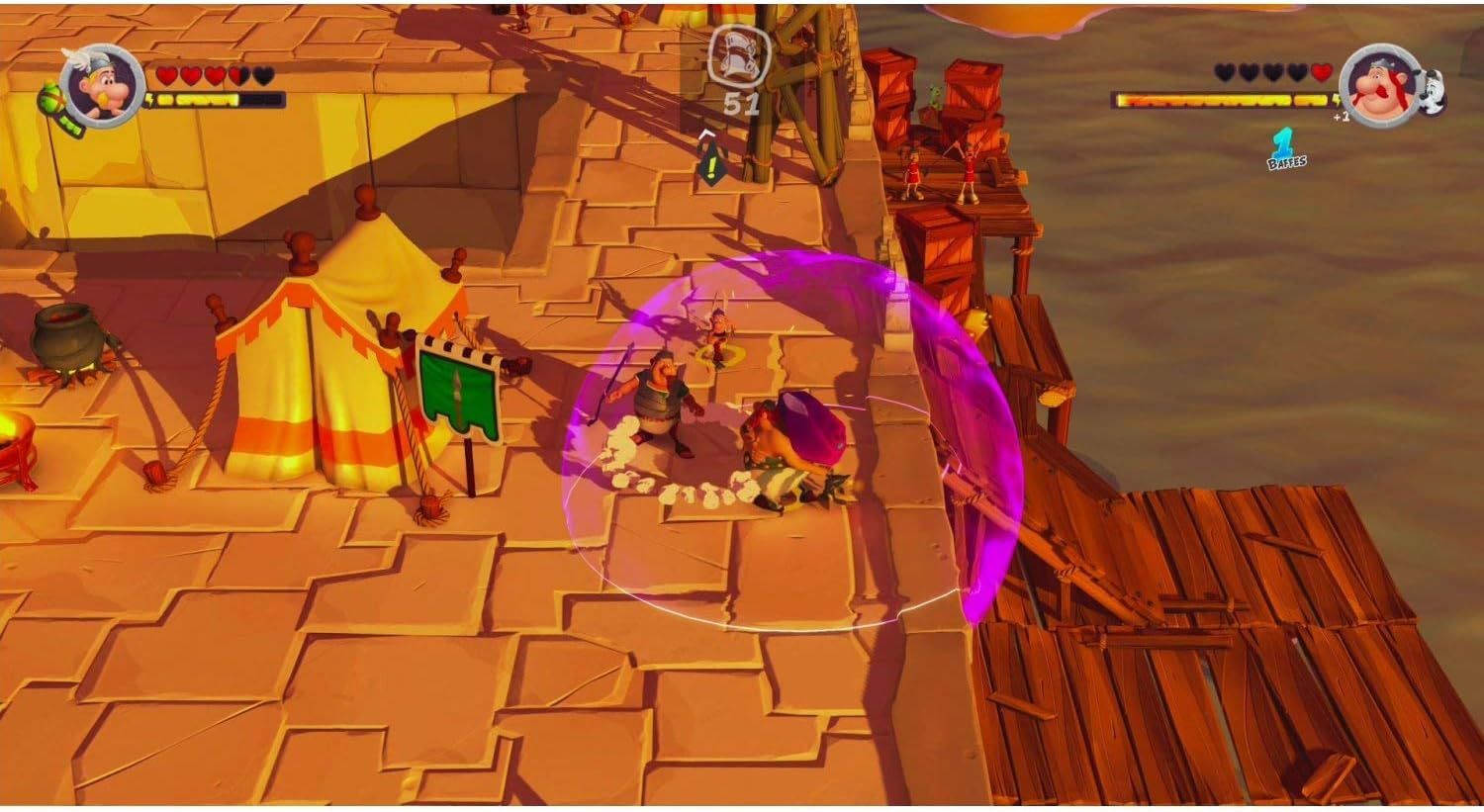 Asterix & Obelix XXL 3: The Crystal Menhir - Standard Edition - Nintendo Switch Game