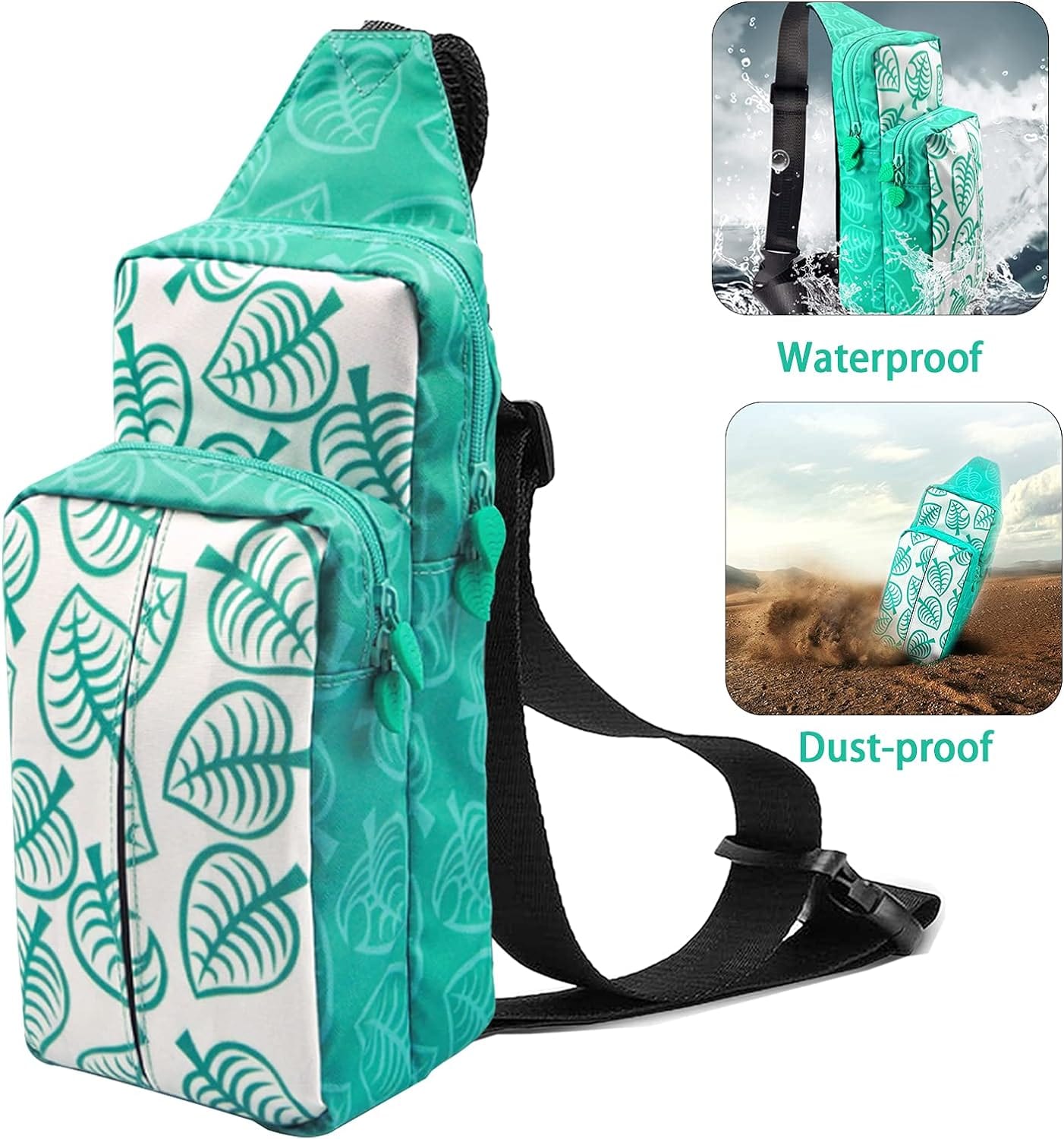 Nintendo Switch Portable Travel Carry Case-Protective Shoulder Bag-Holds OLED,Lite,Accessories-Backpack for Outdoor