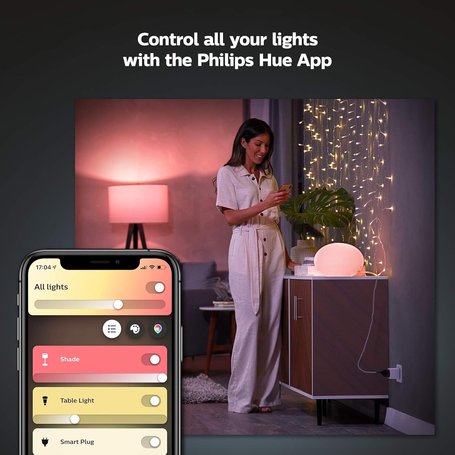 Philips Hue Smart Plug for Smart Home Automation. Works with Alexa, Google Assistant and Apple Homekit