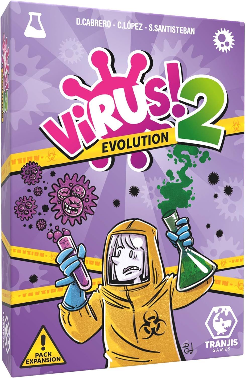 VIRUS! 2 Evolution (Expansion) - The addictively fun Card Game, 8 to 99 Years