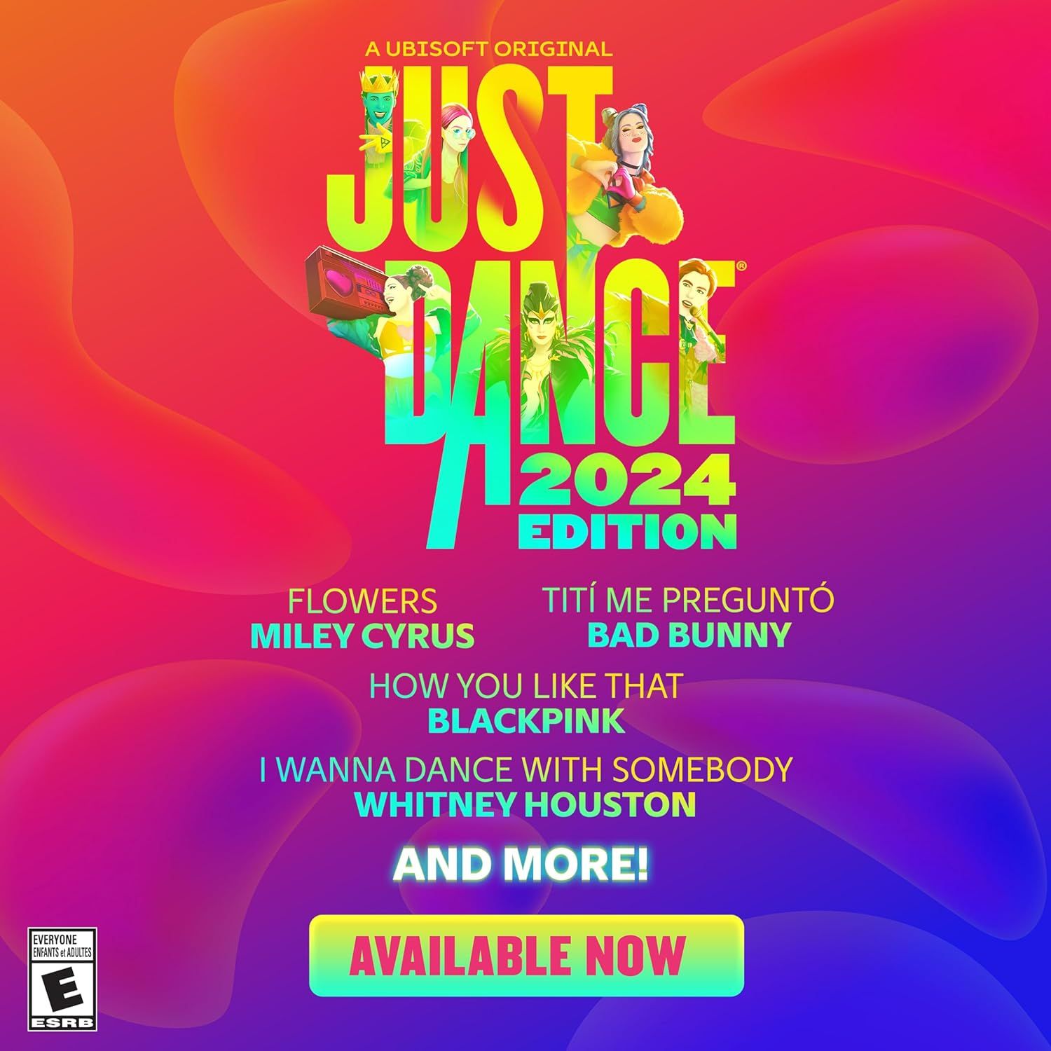 Just Dance 2024 Edition - Standard - Nintendo Switch Fun Multiplayer Dance Game