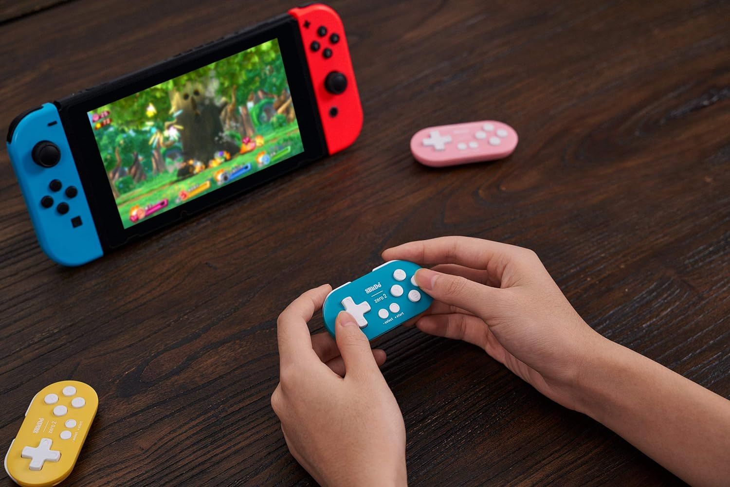 8Bitdo Zero 2 Bluetooth Gamepad Keychain Sized Mini Controller for Switch, Windows, Android, macOS & Raspberry Pi