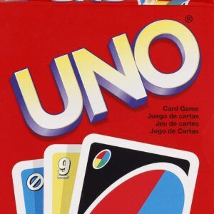 Classic Uno Card Game - Standard edition, Fun for Family and Party