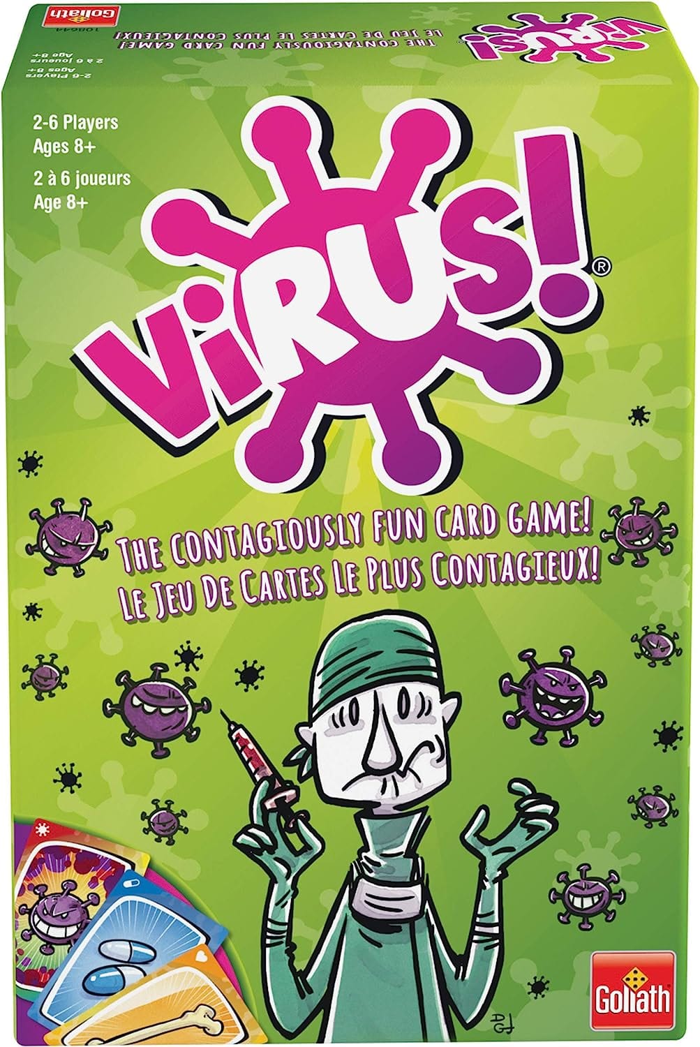 Virus Card Game by Goliath - The Contagiously Fun Card Game