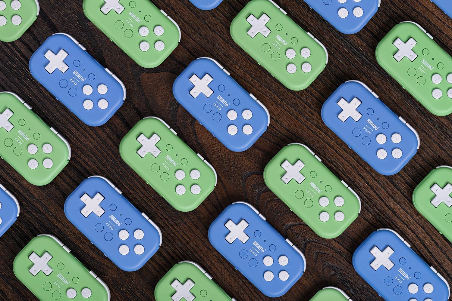 8Bitdo Micro Bluetooth Gamepad Pocket-sized Mini Controller for Switch, Android, and Raspberry Pi, Supports Keyboard Mode