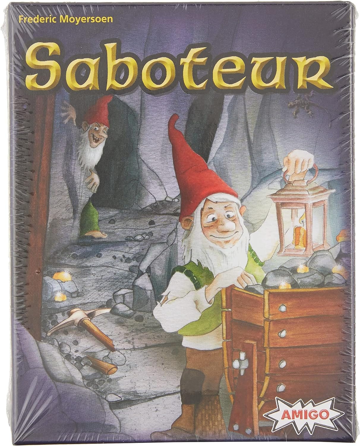 Saboteur Card Game - Dwarves, gold mining, stealing Sabos and multi player family fun game