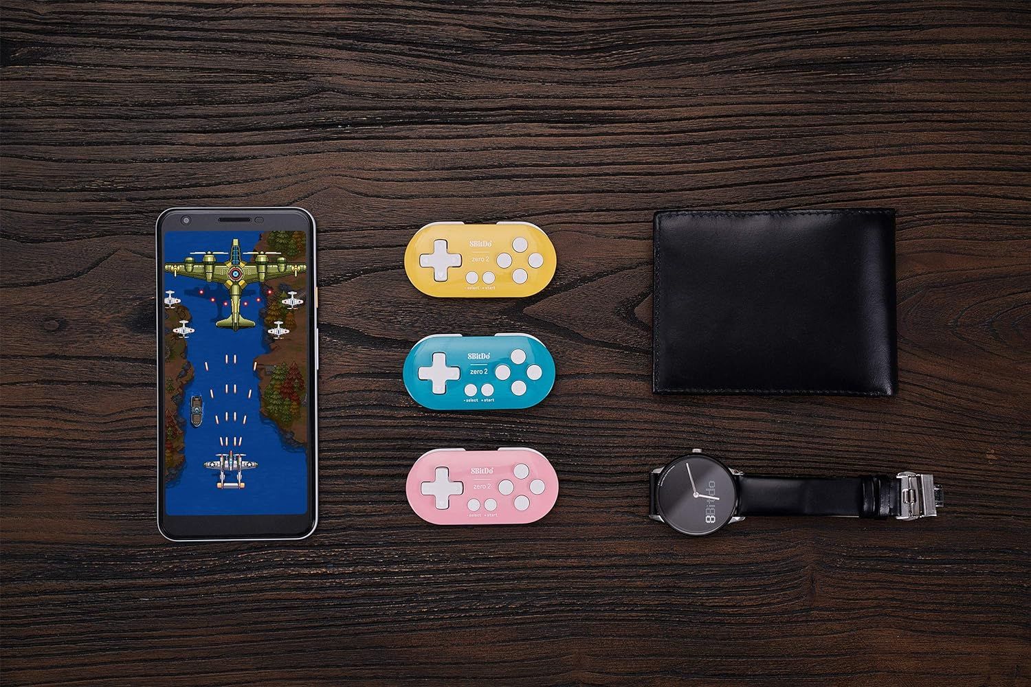8Bitdo Zero 2 Bluetooth Gamepad Keychain Sized Mini Controller for Switch, Windows, Android, macOS & Raspberry Pi