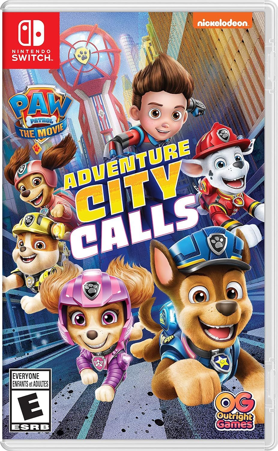Paw Patrol The Movie Adventure City Calls - Nintendo Switch Children's Game