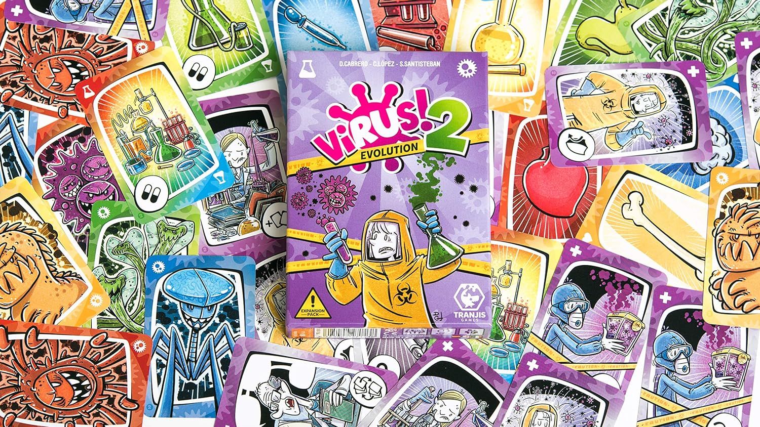 VIRUS! 2 Evolution (Expansion) - The addictively fun Card Game, 8 to 99 Years