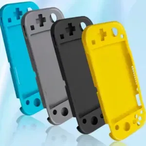 Nintendo Switch Lite - Silicon Skin - Protective Non Slip Cover Accessory - Shock Absorption Fall Protector Case