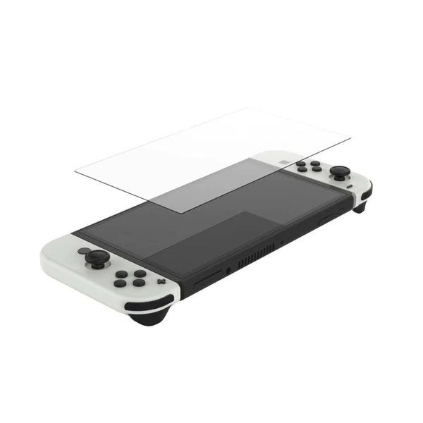 Dobe Nintendo Switch Anti-fingerprint Protective Tempered Glass Film- OLED, Switch Lite & Nintendo Switch Gen 2&1