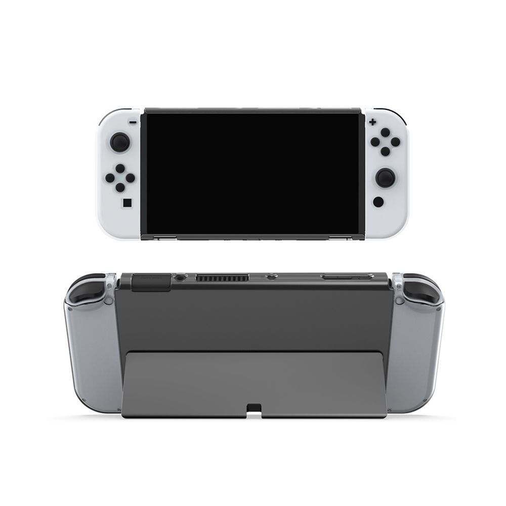 Nintendo Switch OLED Protective Cover Case - PC+TPU All Around Protective Crystal Case Shock Absorption - TNS-1133C