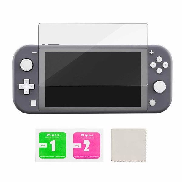 Dobe Nintendo Switch Anti-fingerprint Protective Tempered Glass Film- OLED, Switch Lite & Nintendo Switch Gen 2&1