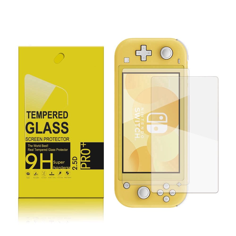 Dobe Nintendo Switch Anti-fingerprint Protective Tempered Glass Film- OLED, Switch Lite & Nintendo Switch Gen 2&1