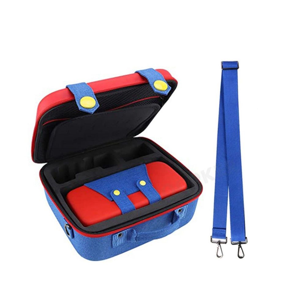 Safebros 2-in1 Carrying Case for Nintendo Switch OLED,Waterproof Travel Bag with Protective Carry cover,Hard Shell