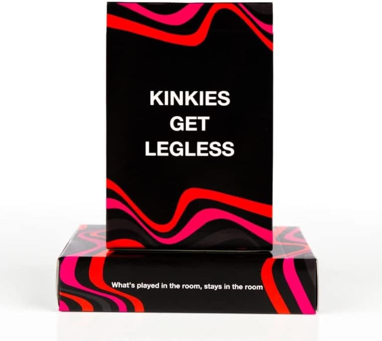 Kinkies Get Legless Drinking Card Games- Drink or Dare Game-Fun Adult Drinking Game, Hen & Stag or Other Parties