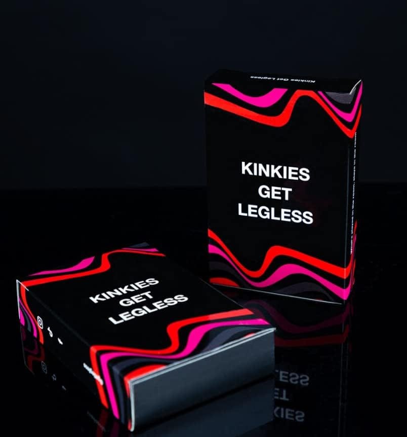 Kinkies Get Legless Drinking Card Games- Drink or Dare Game-Fun Adult Drinking Game, Hen & Stag or Other Parties