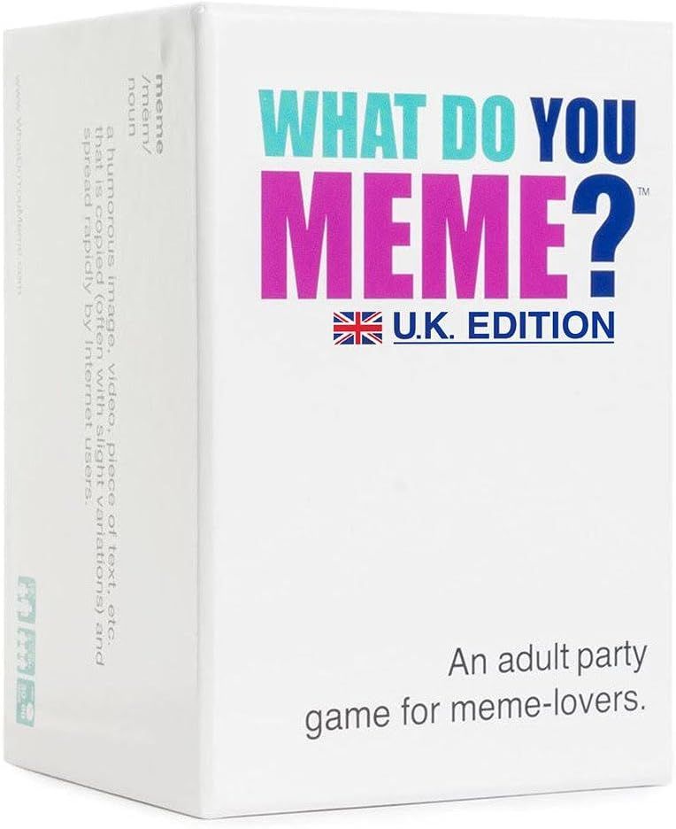 WHAT DO YOU MEME? Core Game - The Hilarious Adult Party Game for Meme Lovers (UK Edition)