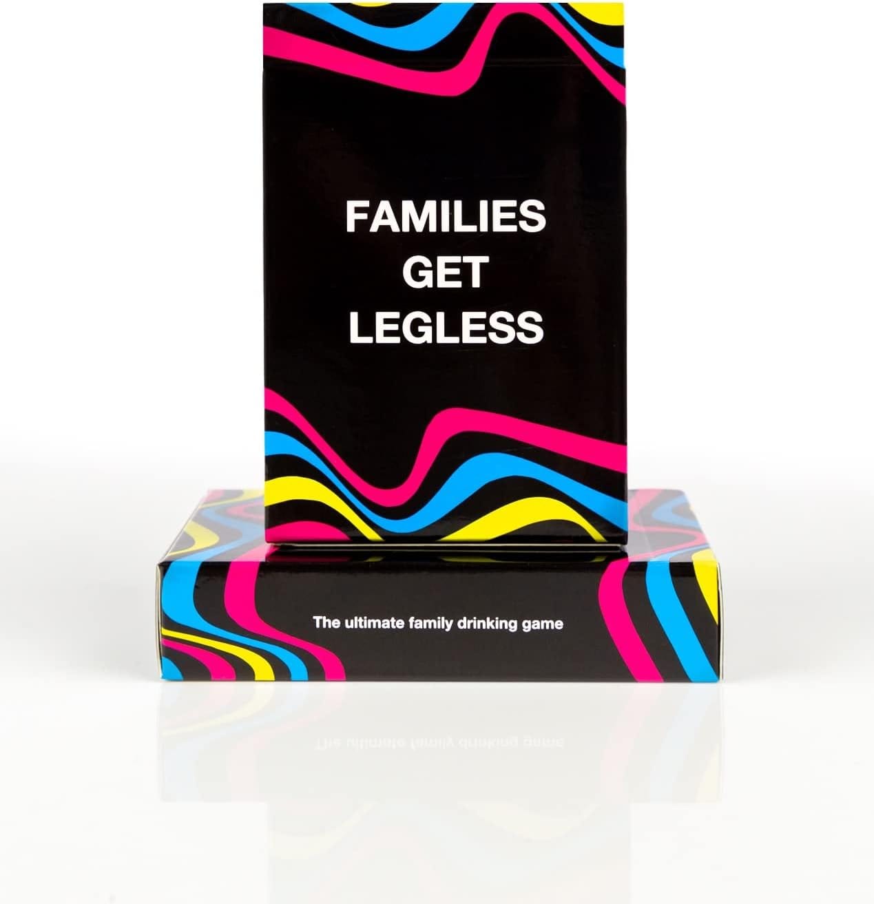Families Get Legless - The ultimate family drinking game, great as a hen & stag party drinking card game for adults