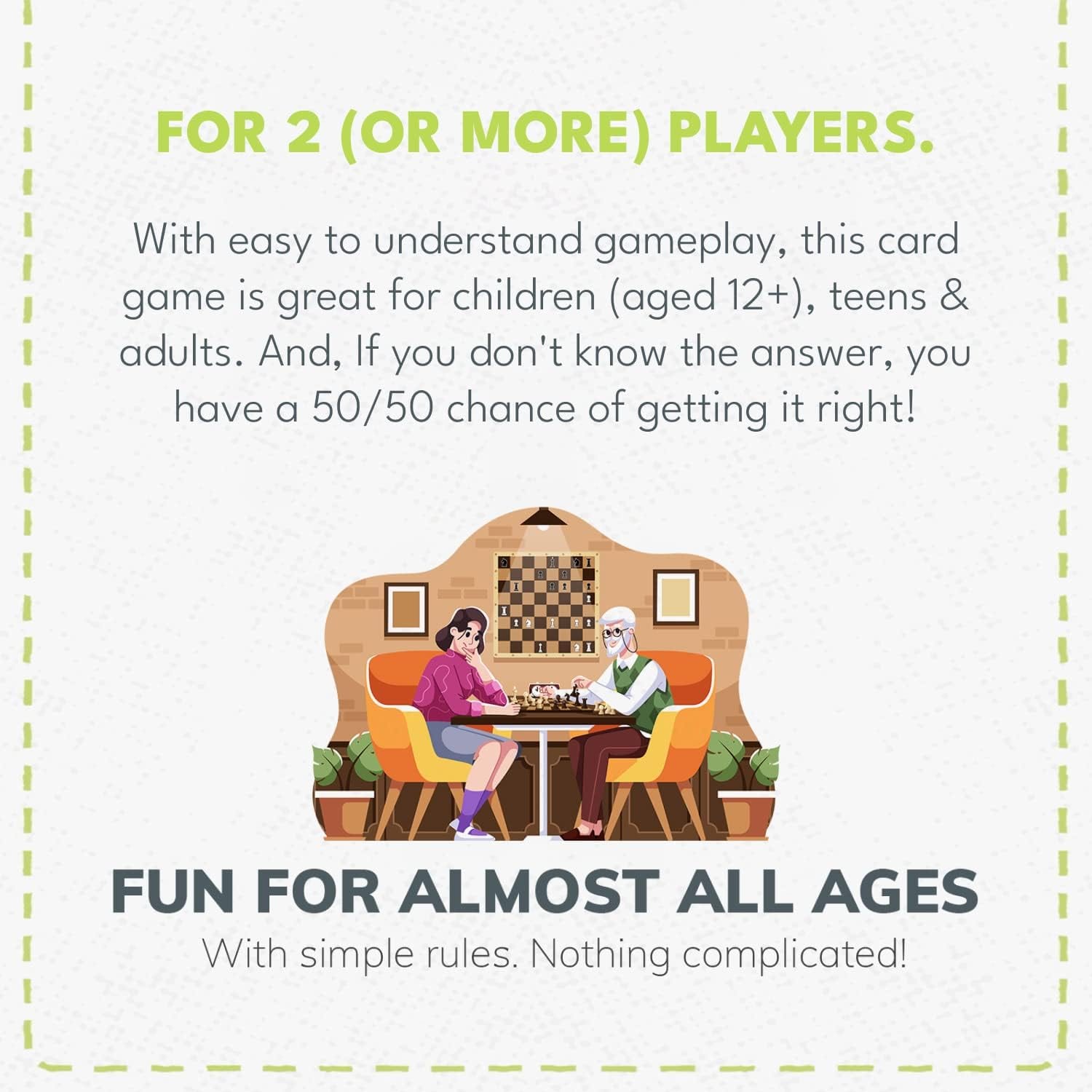 More or Less Card Game- How Good Is Your Judgement? 2+ Players | Adults & Kids