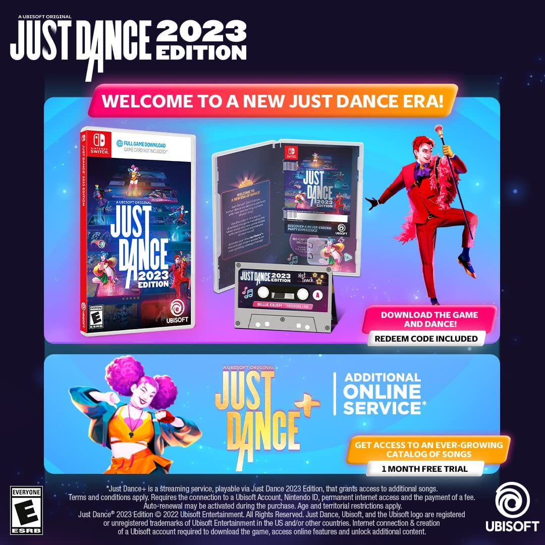 Just Dance 2023 Edition (Code In Box) - Nintendo Switch Fun Game