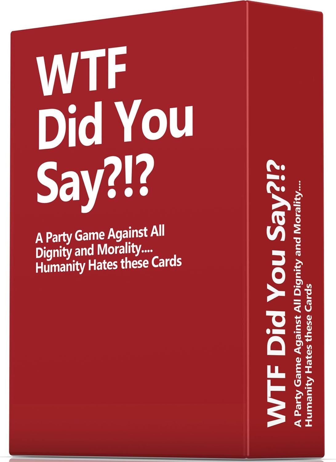 WTF Did You Say - A Party Card Game Against All Dignity and Morality - Multiplayer