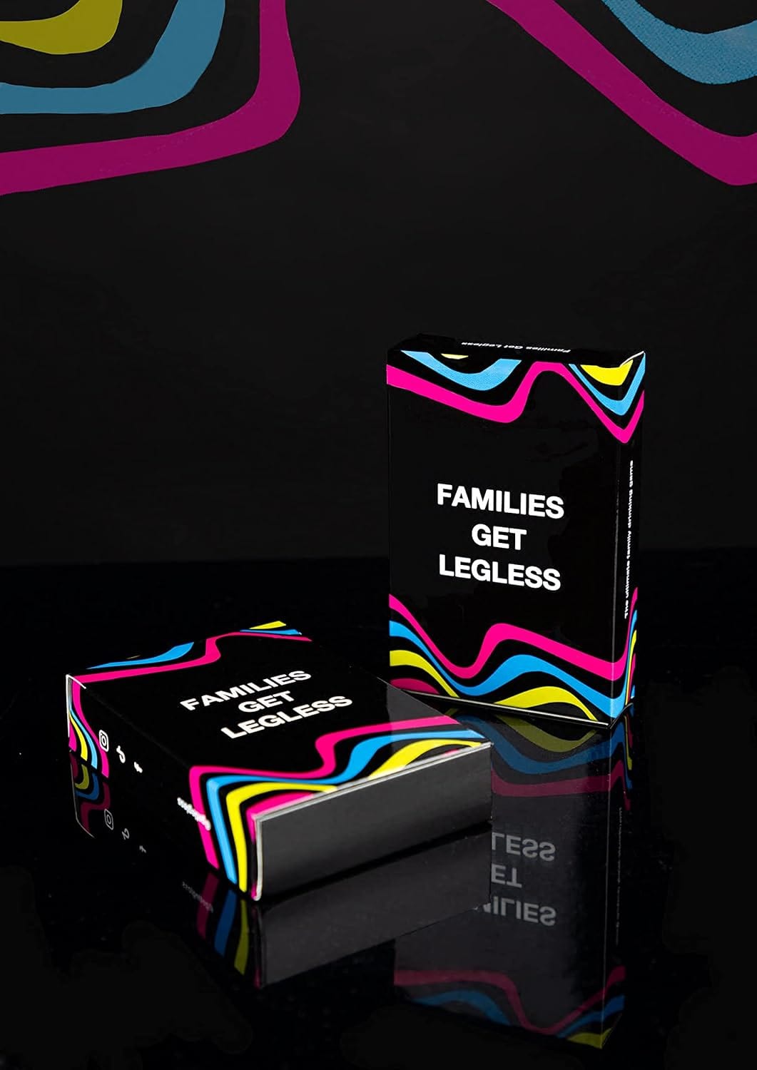 Families Get Legless - The ultimate family drinking game, great as a hen & stag party drinking card game for adults