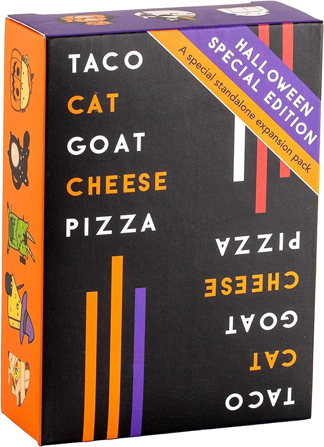 Taco Cat Goat Cheese Pizza Halloween Edition - Fun Family & Children Card Game
