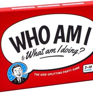 Who Am I & What Am I Doing? - 2-10 Player Funny Game for Adults & Teenagers - Card Board Games for Adults