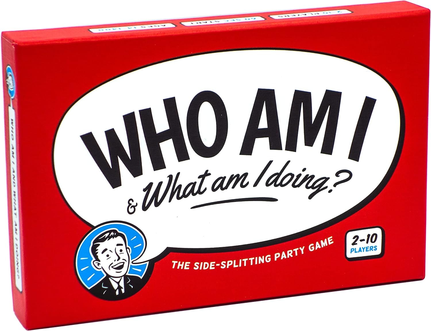 Who Am I & What Am I Doing? - 2-10 Player Funny Game for Adults & Teenagers - Card Board Games for Adults
