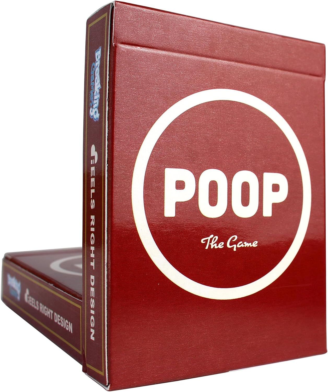 (SG) Poop The Game - Hilarious Family-Friendly Card Game for Ages 6 &Up - Perfect for Game Night & Parties - 2-5 Players