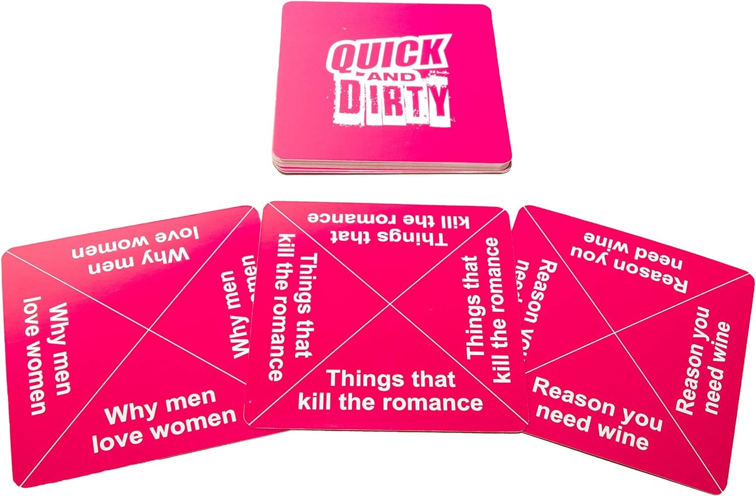 Quick And Dirty: Flirty Fun Pack - Card Game - Fun Mini-Game or Expansion Pack