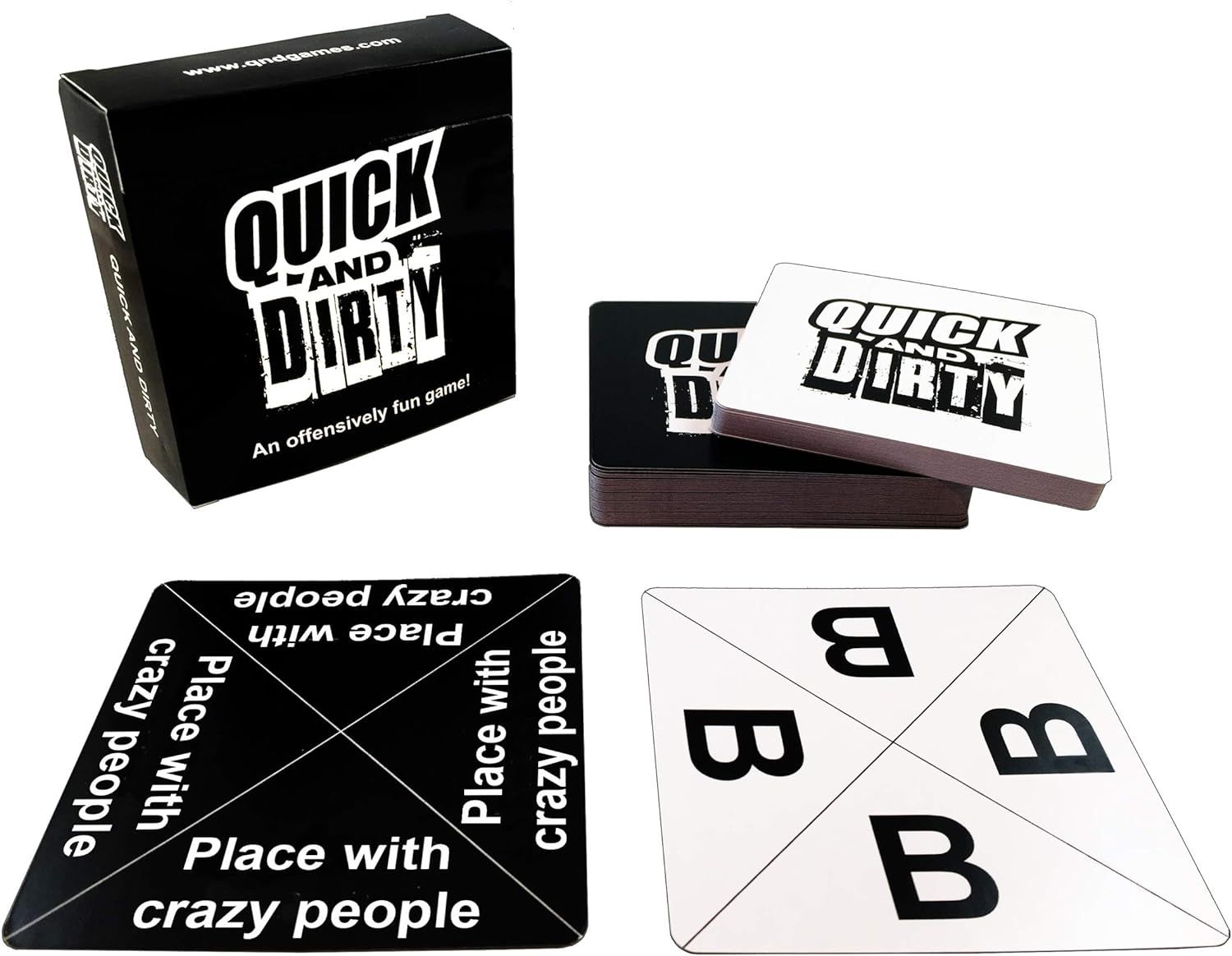 Quick And Dirty - an Offensively Fun Card Game! [Funny Social Comedy Game]