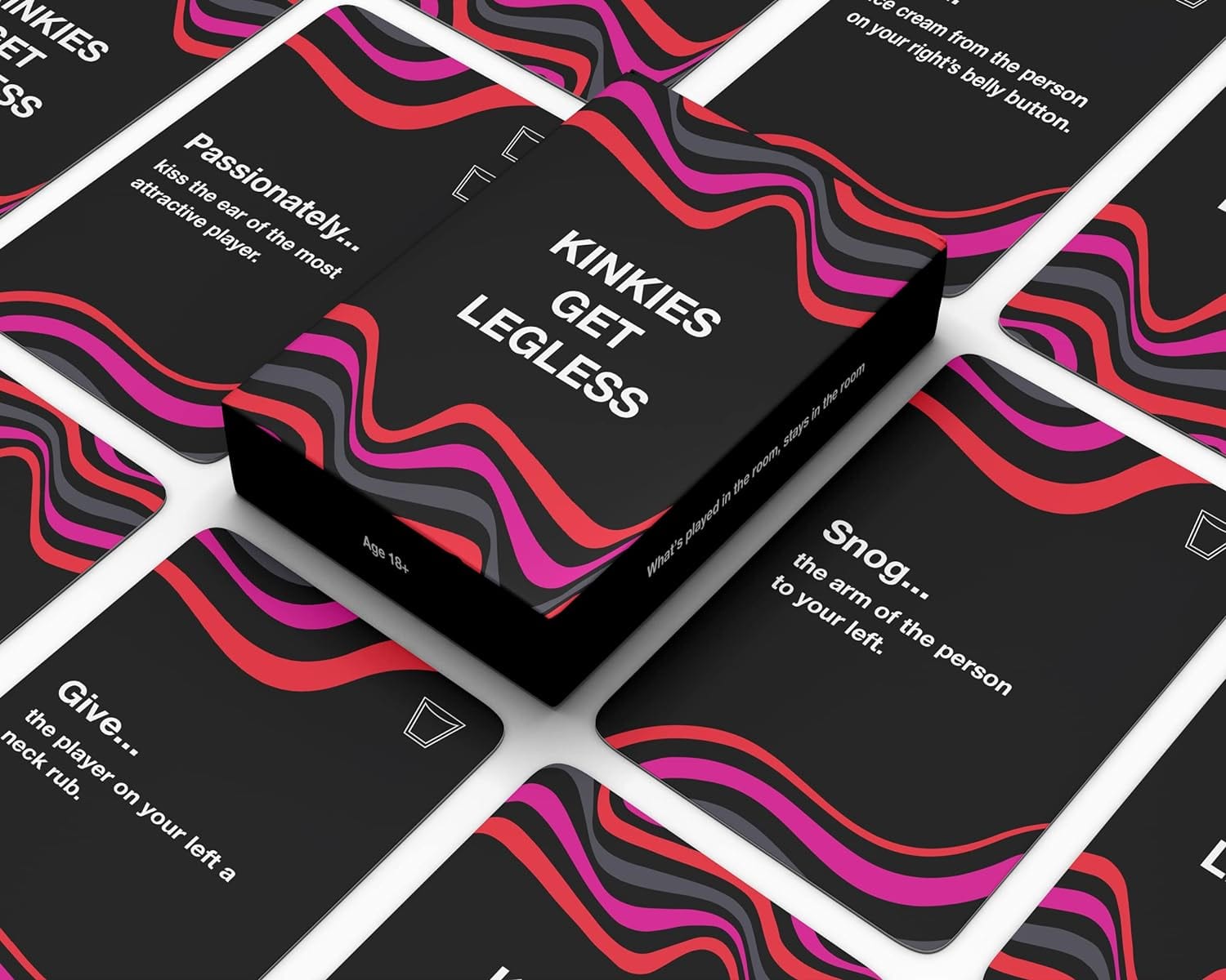 Kinkies Get Legless Drinking Card Games- Drink or Dare Game-Fun Adult Drinking Game, Hen & Stag or Other Parties