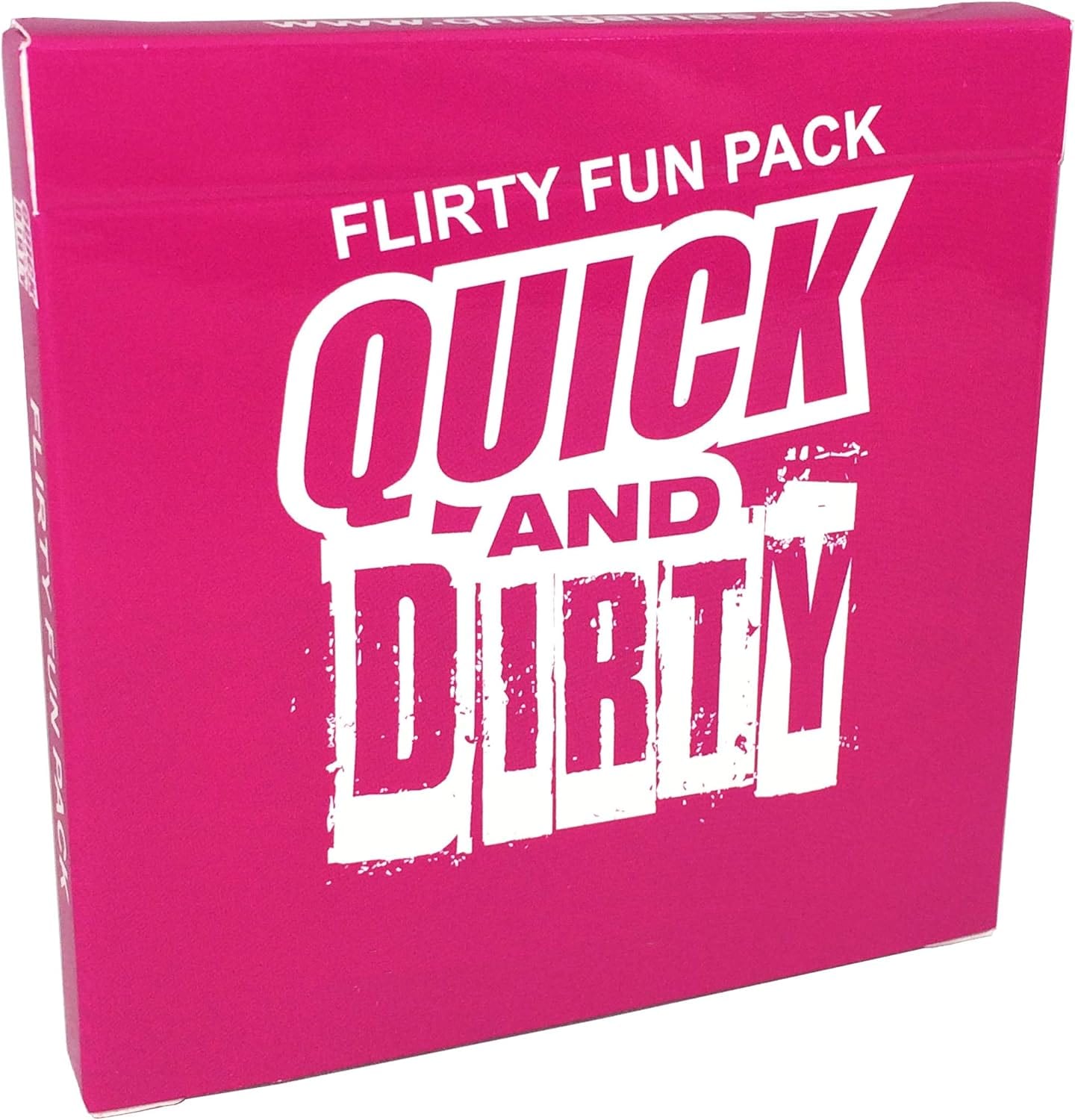 Quick And Dirty: Flirty Fun Pack - Card Game - Fun Mini-Game or Expansion Pack