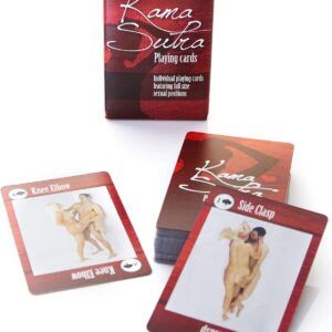 Kama Sutra Poker Game - 18+ for Adults Only - Fun Card Game with Different Activities - 54 Card Deck