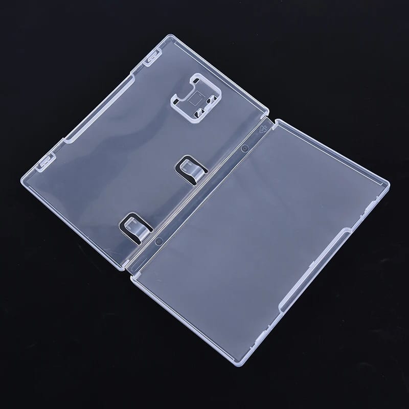 Nintendo Game Card Storage Case Box - Transparent Cartridge Holder Shell For NS Switch With Book Holder