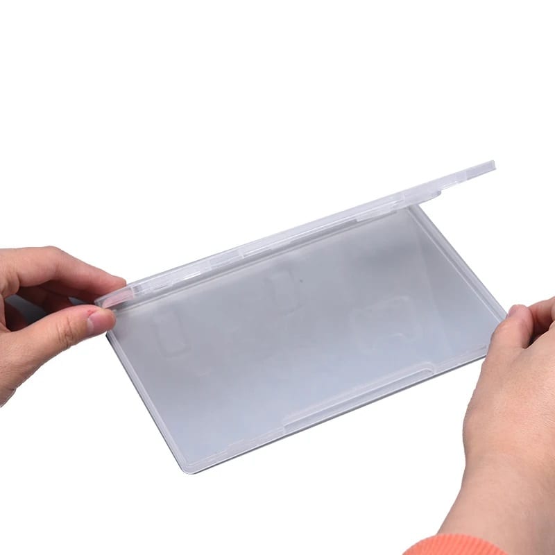 Nintendo Game Card Storage Case Box - Transparent Cartridge Holder Shell For NS Switch With Book Holder