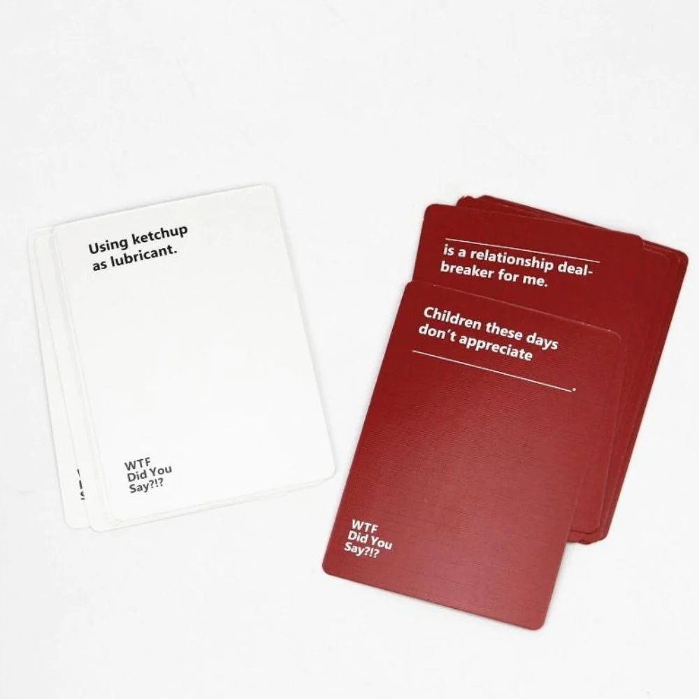WTF Did You Say - A Party Card Game Against All Dignity and Morality - Multiplayer
