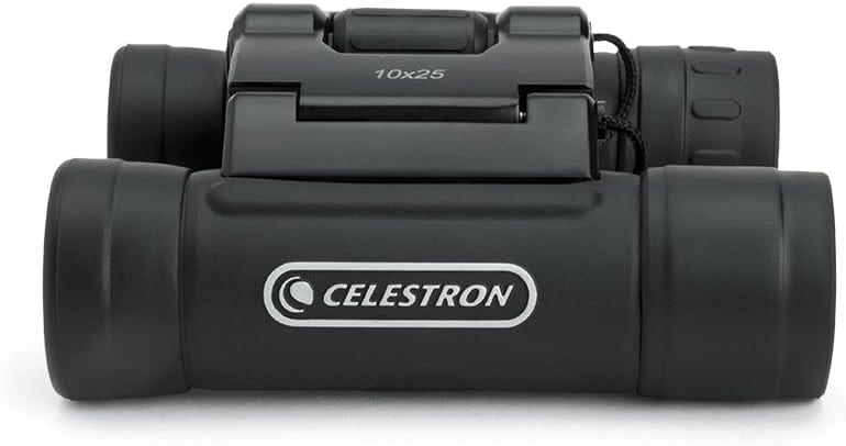 Celestron – UpClose G2 10x25 Binocular – Multi-coated Optics for Bird Watching, Wildlife, Scenery and Hunting – Roof Prism Binocular for Beginners