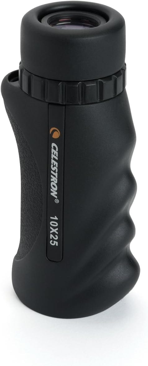Celestron NATURE 10X25MM Monocular, Pocket size, Water Proof, Black (71210)