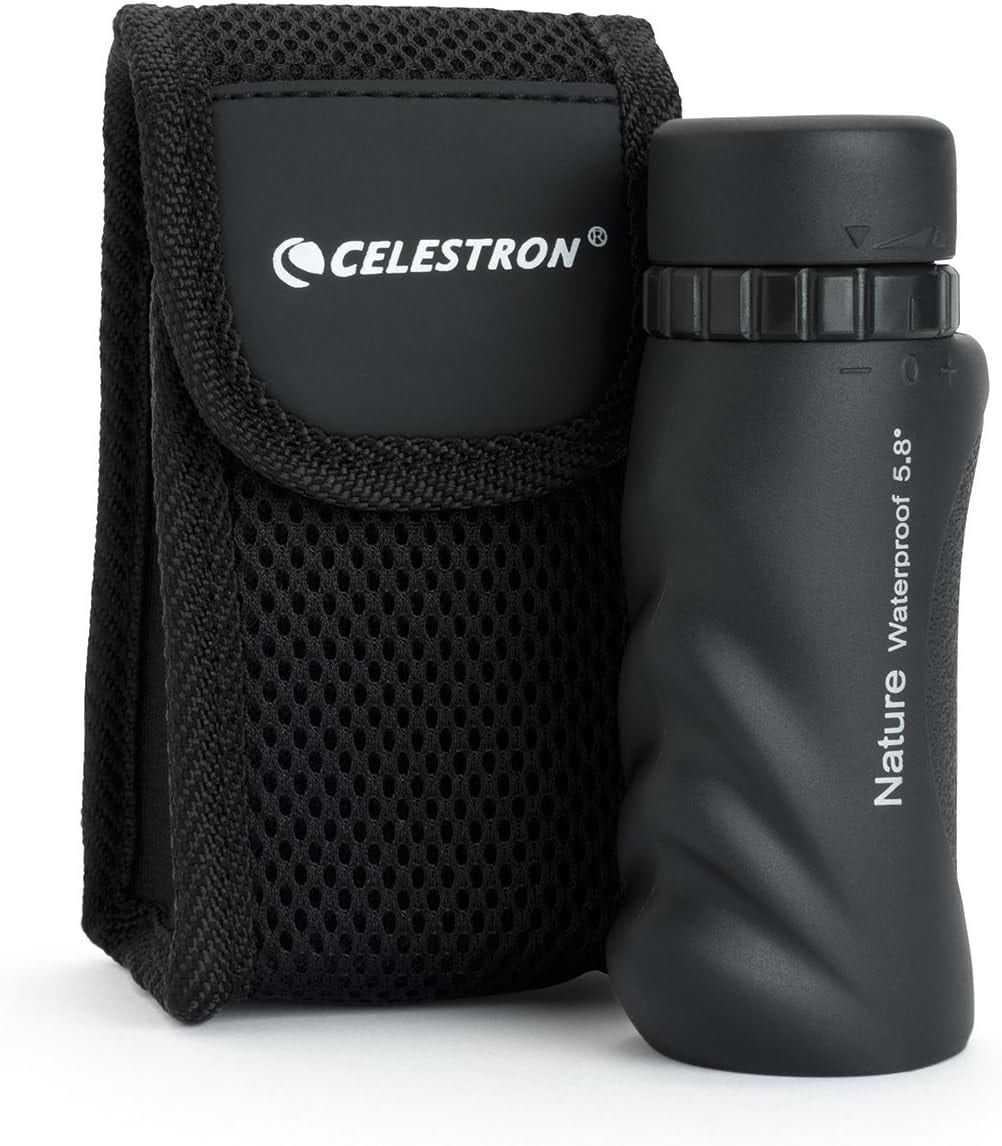 Celestron NATURE 10X25MM Monocular, Pocket size, Water Proof, Black (71210)