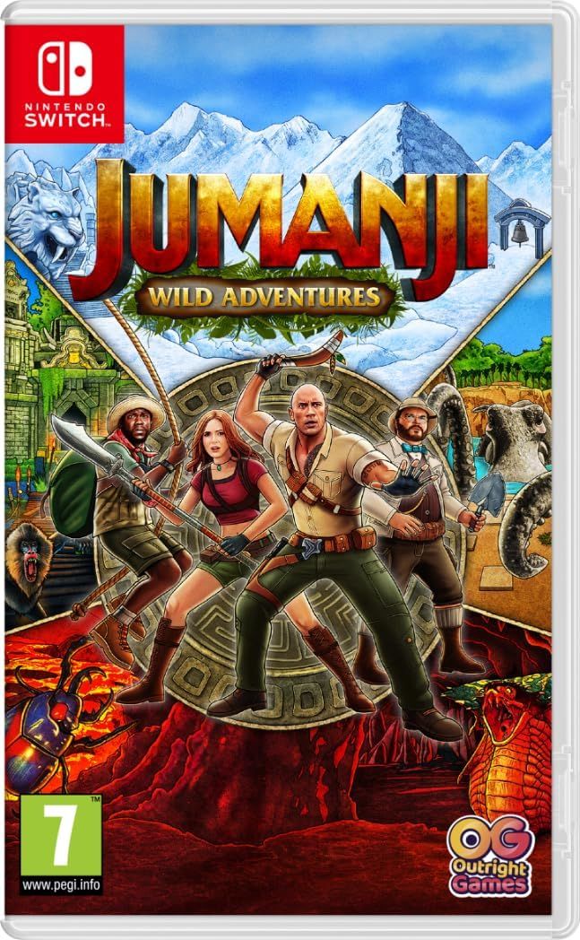 Jumanji Wild Adventures - Nintendo Switch Action Adventure Game