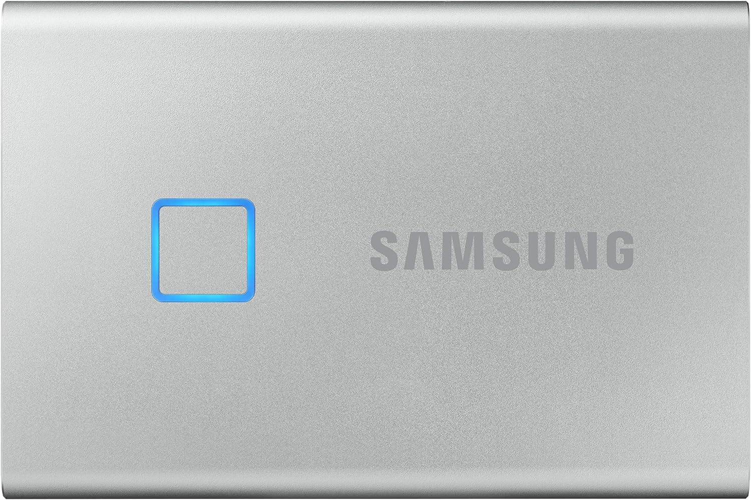 SAMSUNG SSD T7 Portable External Solid State Drive,USB 3.2 Gen 2,Compact Storage Gaming School Students Office Work